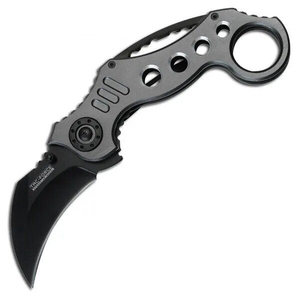 Tac Force - Punk - Karambit | Grey  Zakmes - EDC, Tac Force, TargetShop.nl, Nieuw, Ophalen of Verzenden