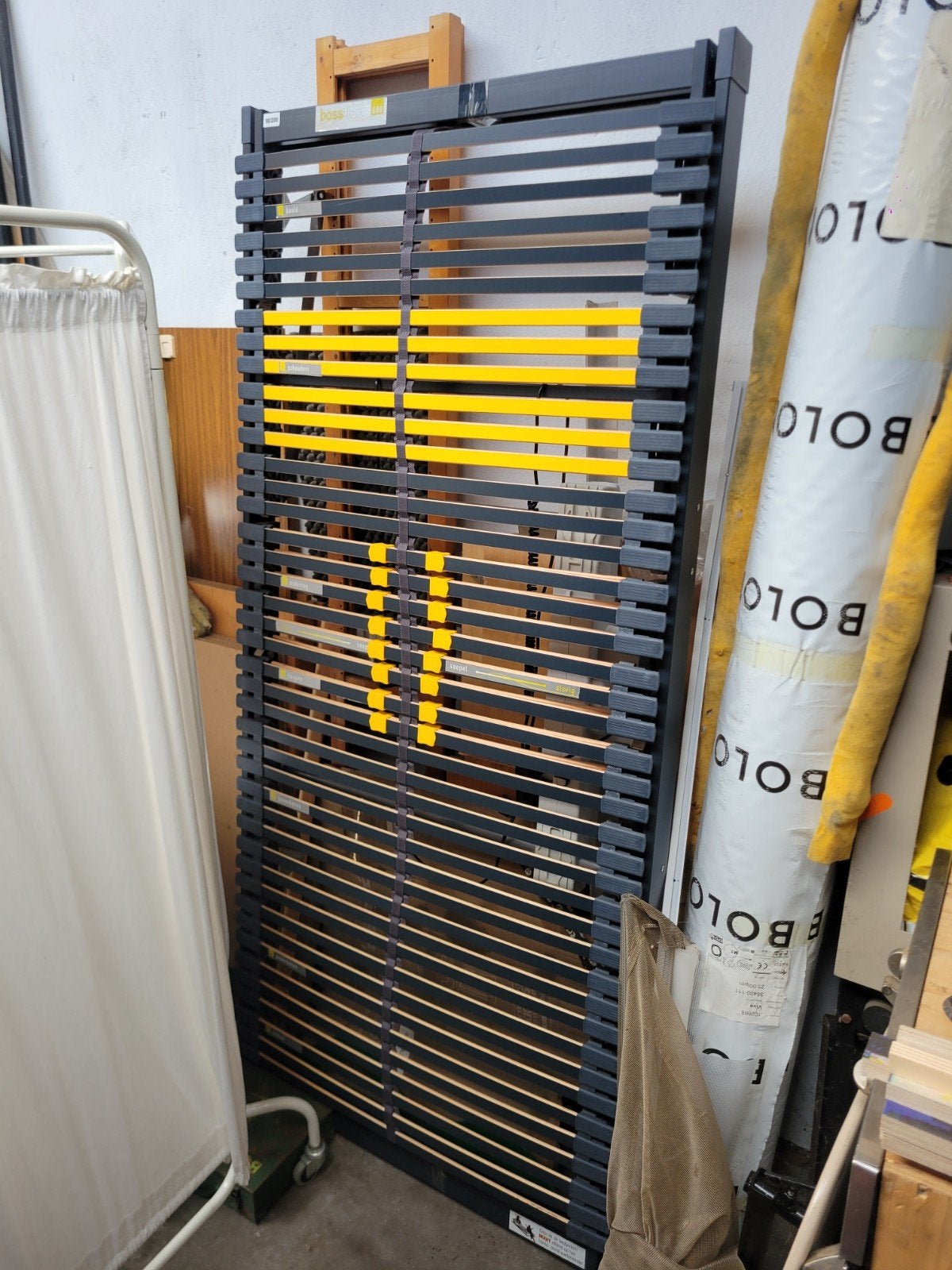 Bossflex 600 90cm x 200cm, Huis en Inrichting, Ophalen of Verzenden, Zo goed als nieuw, Eenpersoons, 90 cm