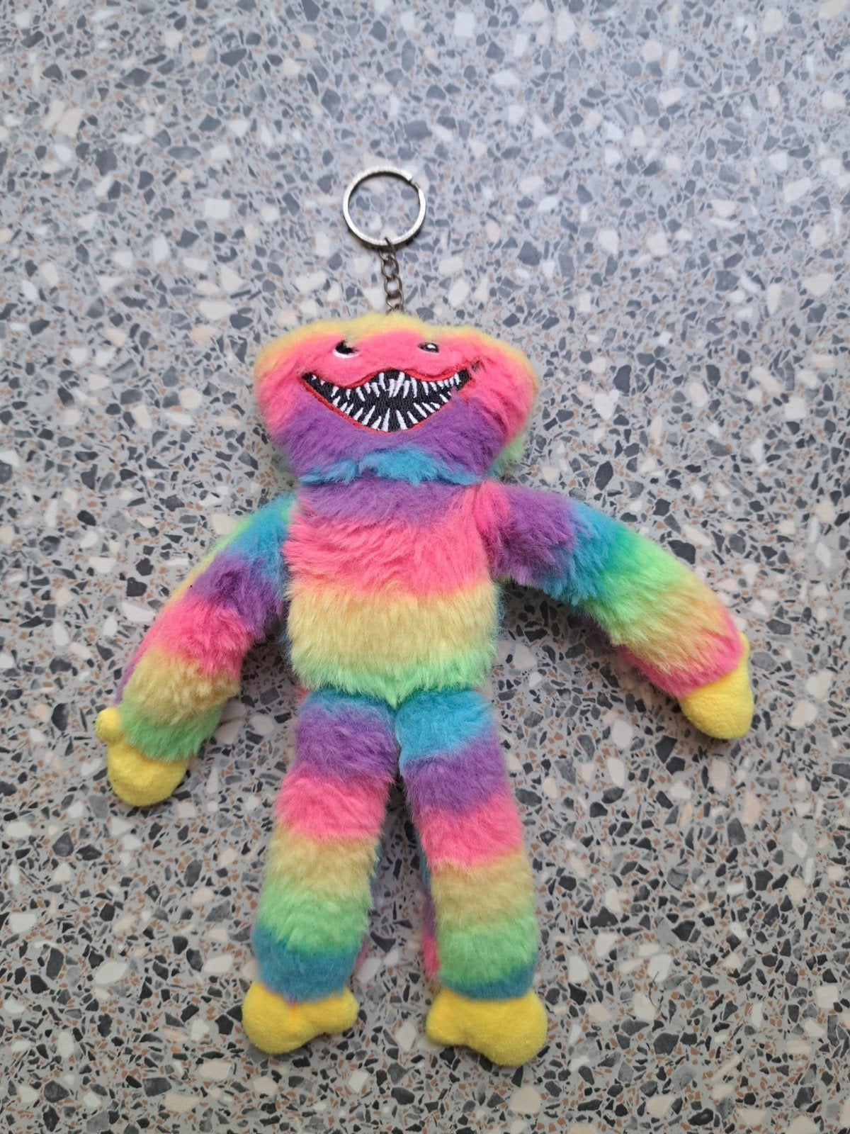 Huggy Wuggy knuffel,  sleutelhanger, Ophalen of Verzenden, Zo goed als nieuw, Overige typen