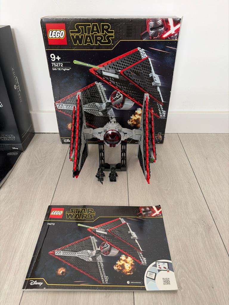 LEGO Star Wars 75272 Sith TIE Fighter - Zo goed als nieuw, Star Wars, Lego, Ophalen of Verzenden, Zo goed als nieuw