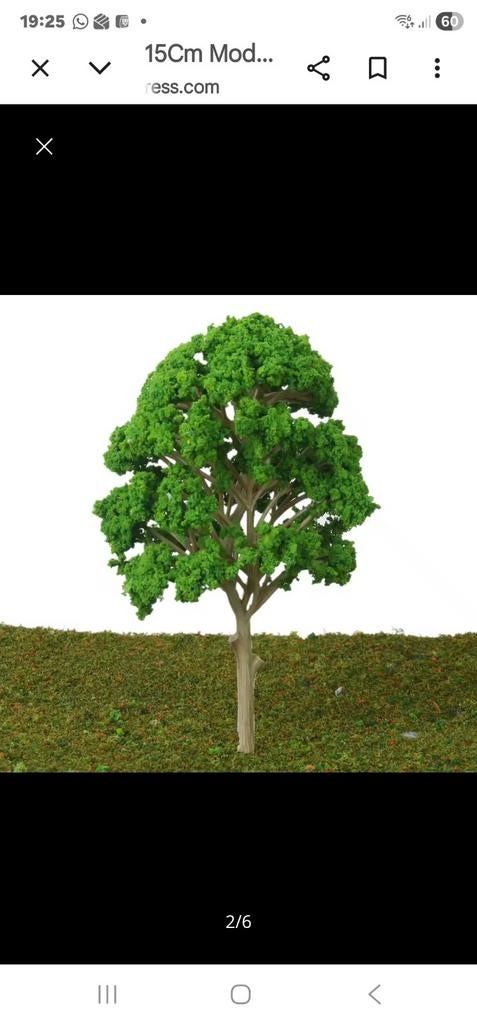 Modeltrein Ho bomen om zelf maken per 10 stuks €2.95, Overige merken, Natuur, Gelijkstroom of Wisselstroom, Nieuw