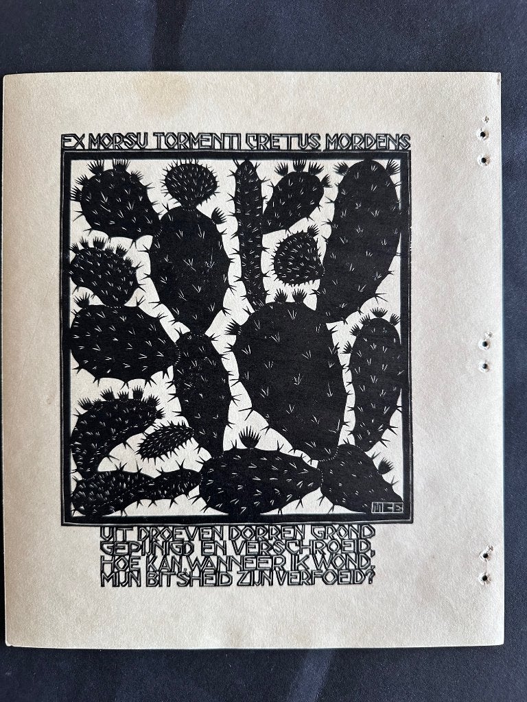 M.C. Escher houtsnede, Ophalen of Verzenden