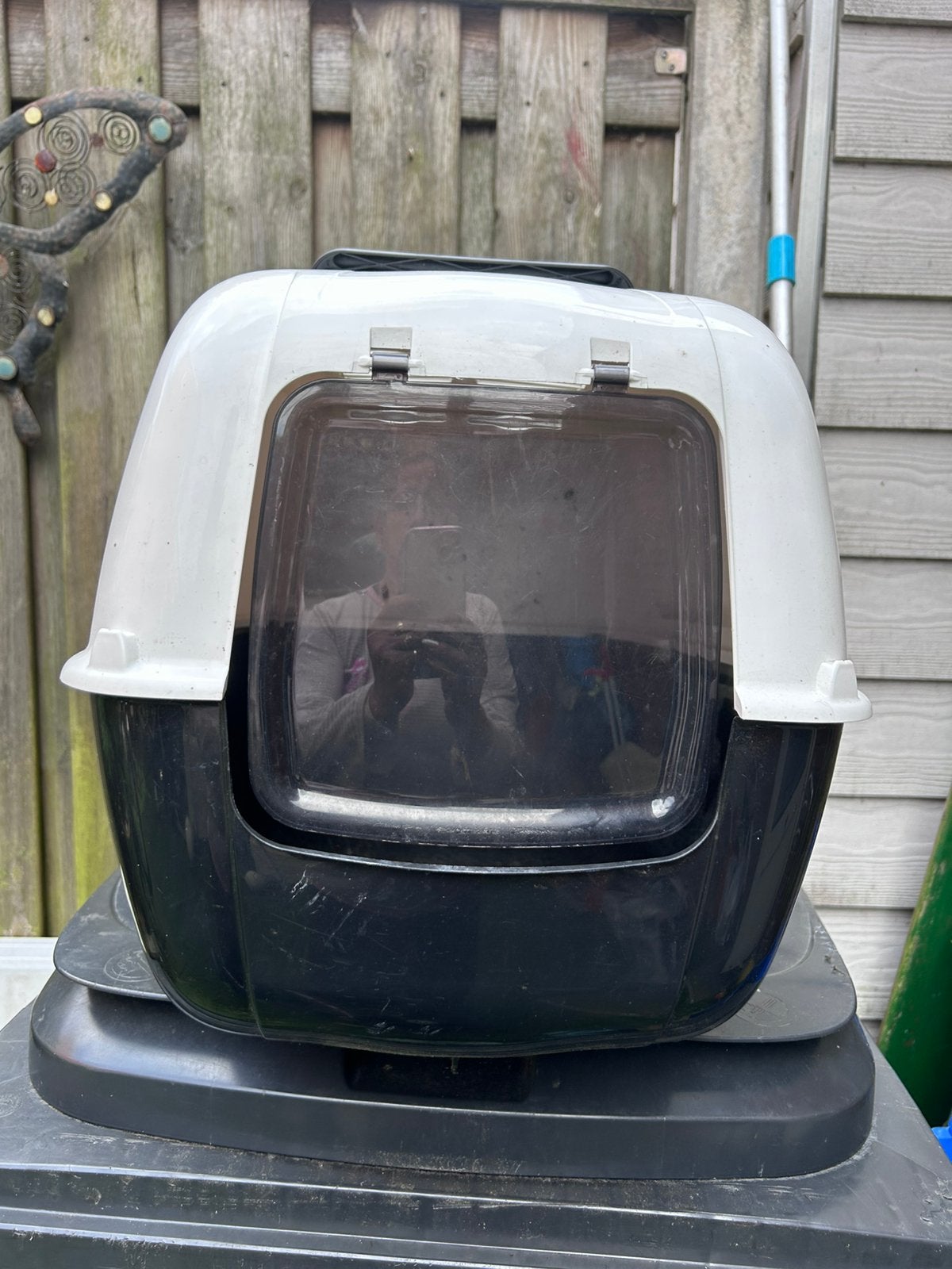 Wc kattenbak, Ophalen, Zo goed als nieuw