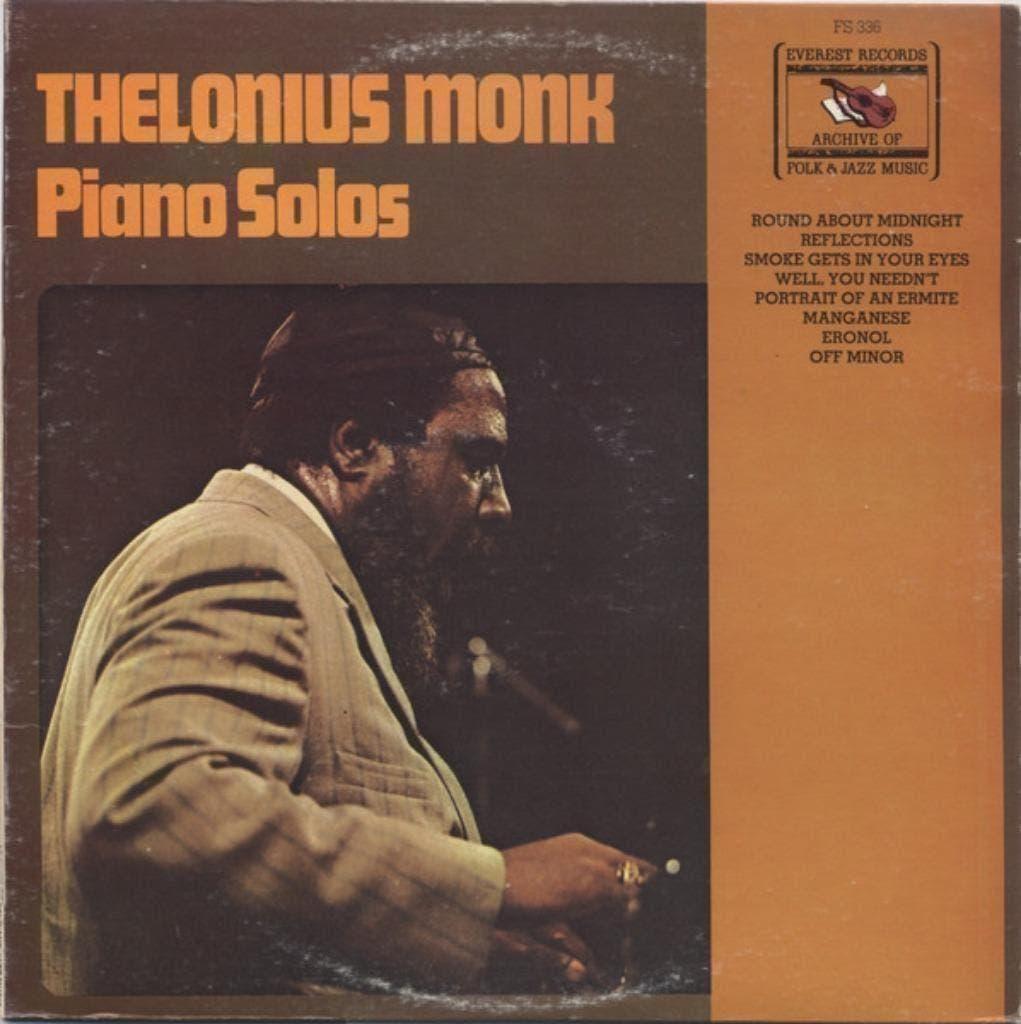 Thelonious Monk - Piano Solos, Cd's en Dvd's, Vinyl | Jazz en Blues, 1960 tot 1980, Ophalen of Verzenden, Zo goed als nieuw, 12 inch