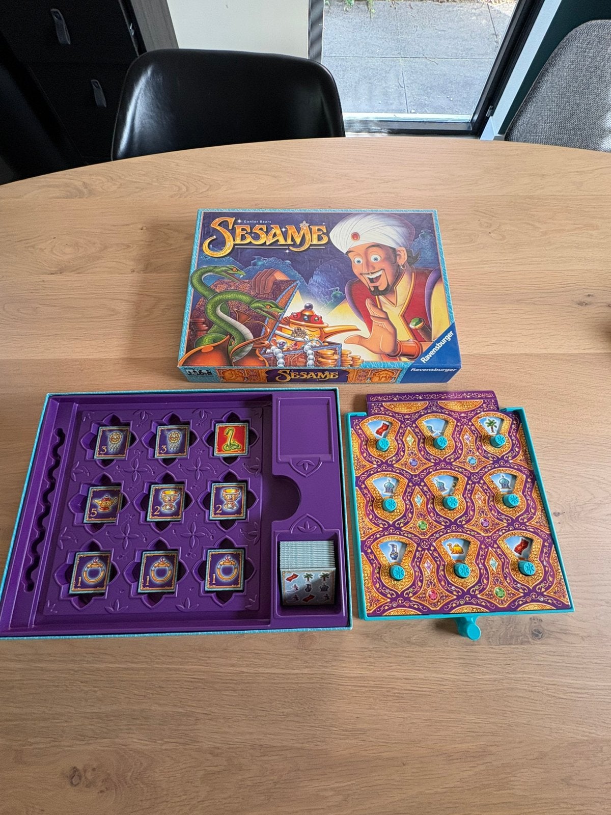 Sesame Bordspel, Ophalen, Zo goed als nieuw