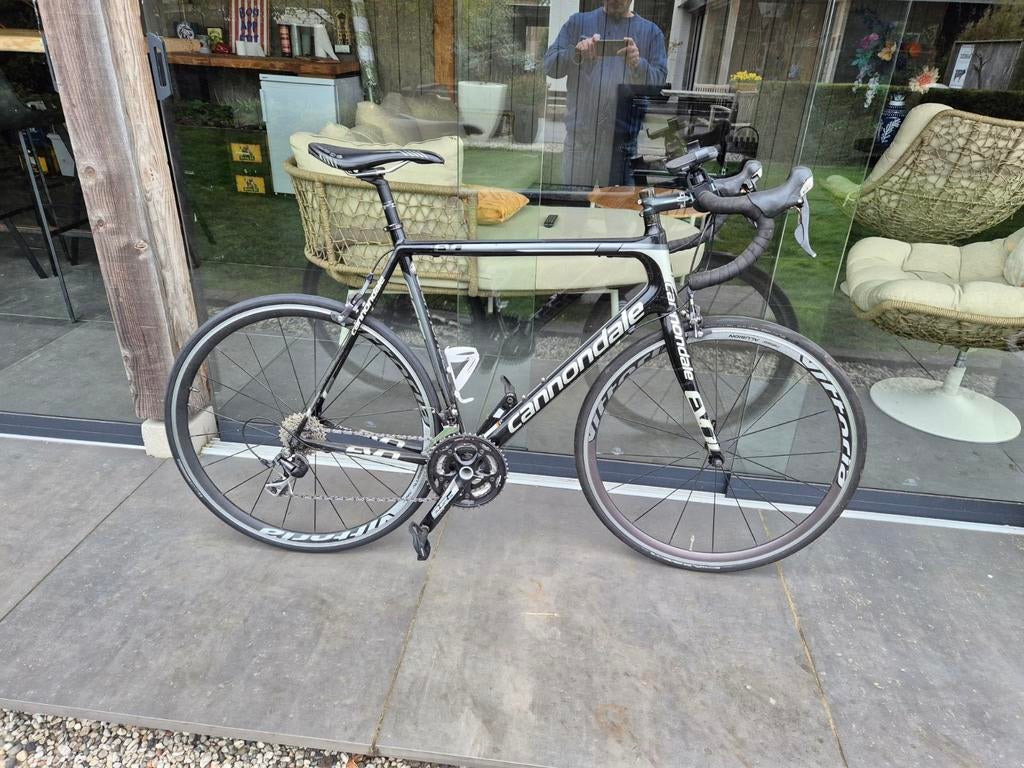 Cannondale SuperSix EVO racefiets, Fietsen en Brommers, Carbon, Zo goed als nieuw, 57 tot 61 cm, Meer dan 20 versnellingen