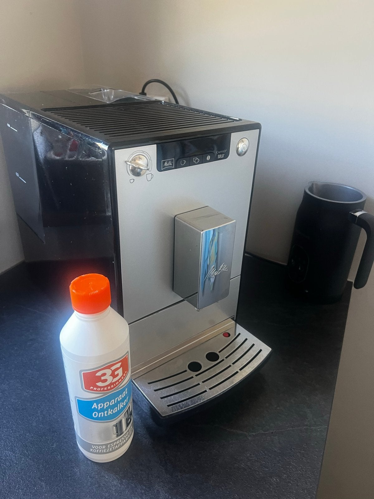 Melitta Caffeo Solo volautomatische espressomachine, Gebruikt, Espresso apparaat, 1 kopje, Koffiebonen