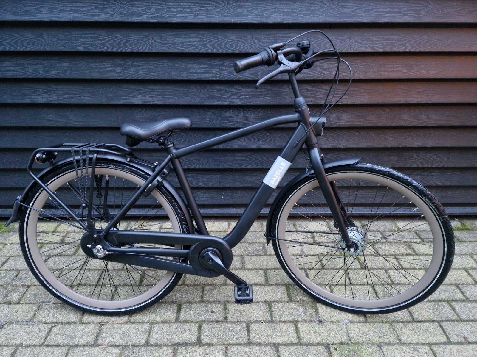 Gazelle esprit 49cm kleine herenfiets jongensfiets brugklas, Versnellingen, Zo goed als nieuw, Gazelle, Trommelrem