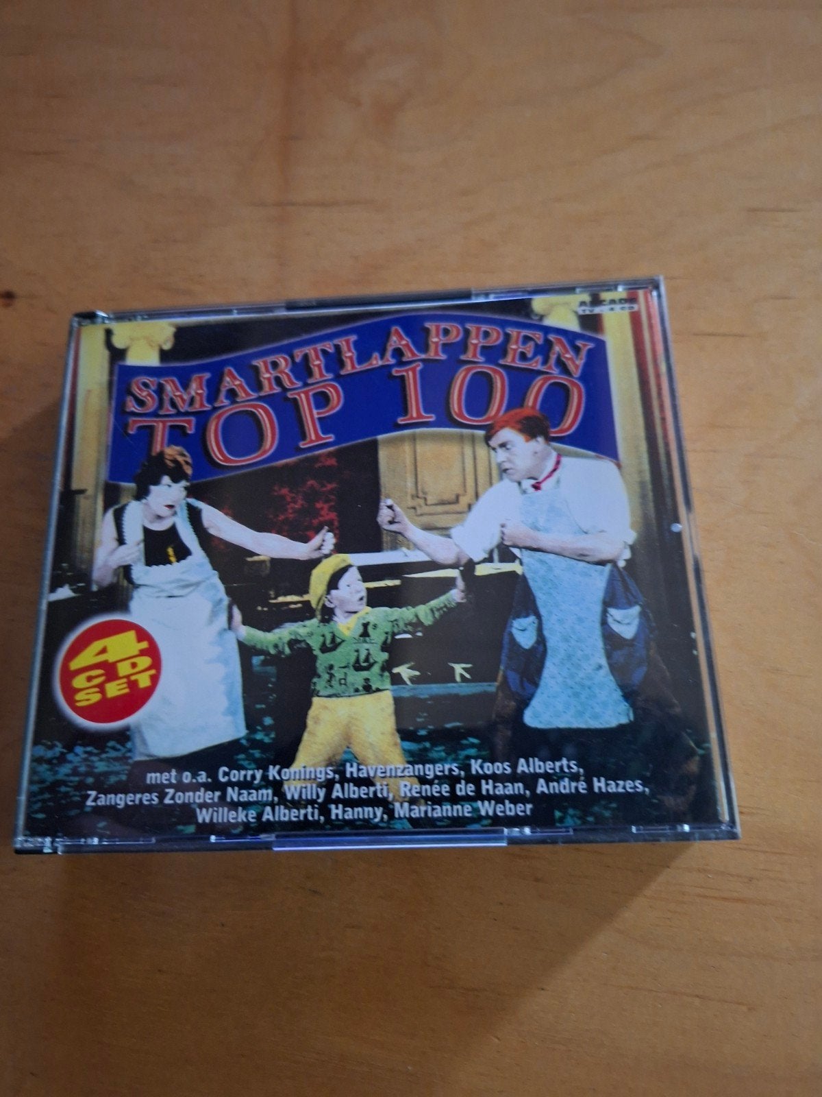 Smartlappen Top 100 - 4 CD Boxset, Cd's en Dvd's, Cd's | Nederlandstalig, Ophalen of Verzenden