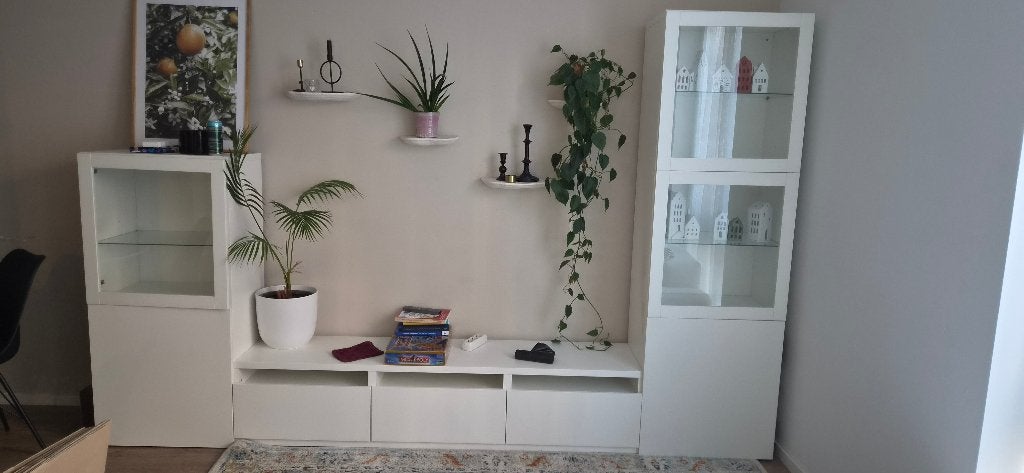 Ikea tv meubel, Huis en Inrichting, Ophalen, Gebruikt, 200 cm of meer, BESTÅ-combinatie