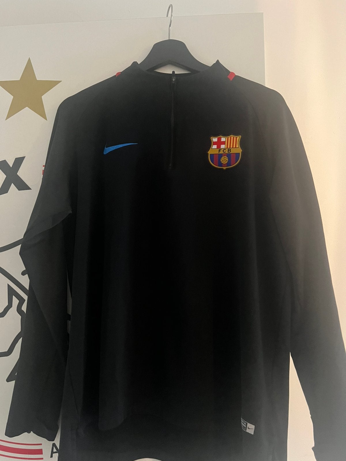 Fc Barcelona trui L, Ophalen of Verzenden, Zo goed als nieuw, Blauw, Voetbal