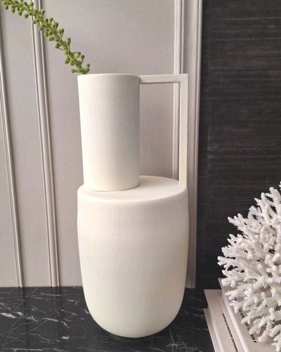 Light & Living metalen creme kleurig ornament, Ophalen of Verzenden, Zo goed als nieuw, X, X