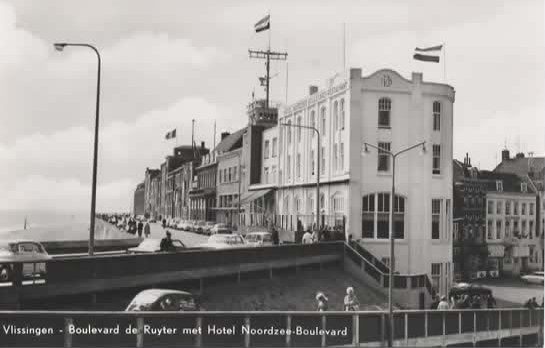 Vlissingen Boulevard de Ruyter, Verzenden, 1960 tot 1980, Ongelopen, Zeeland