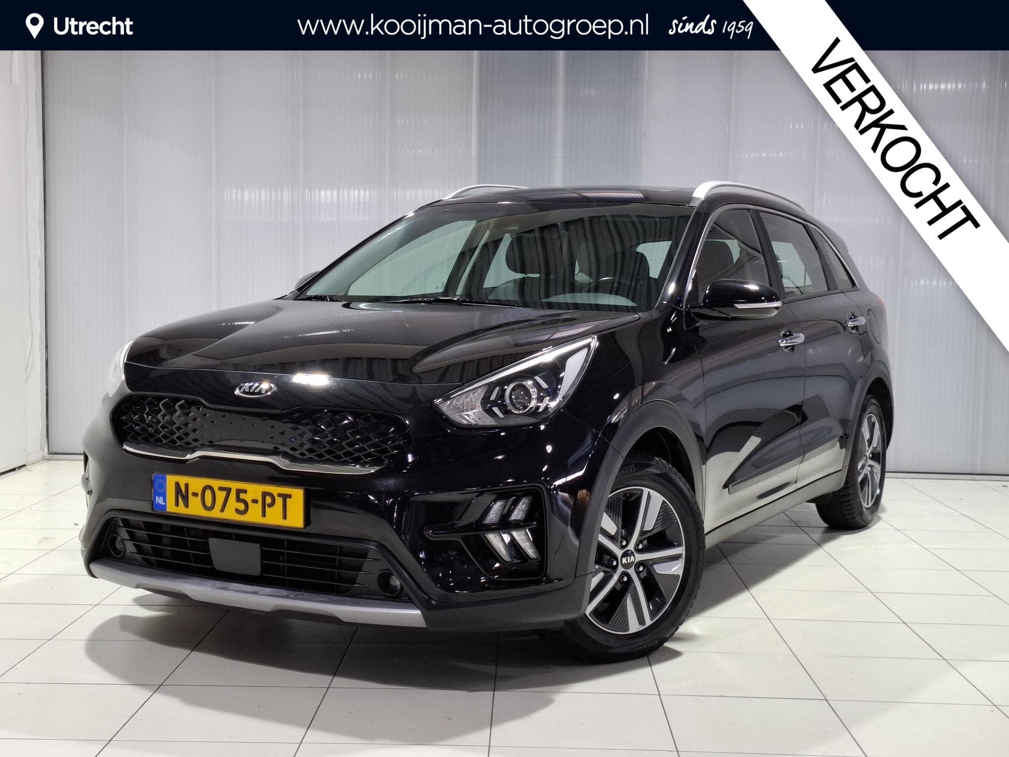 Kia Niro 1.6 GDi Hybrid DynamicLine Schuif kantel dak, Apple