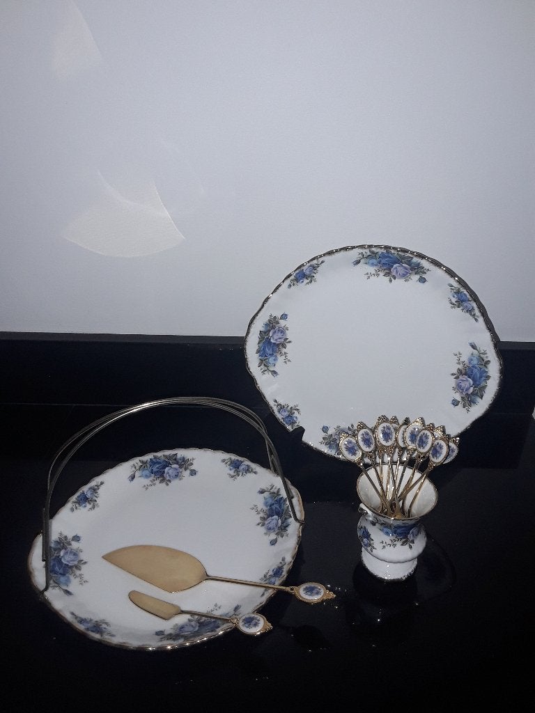 Royal albert Moonlight rose eet en theeservies, Ophalen of Verzenden
