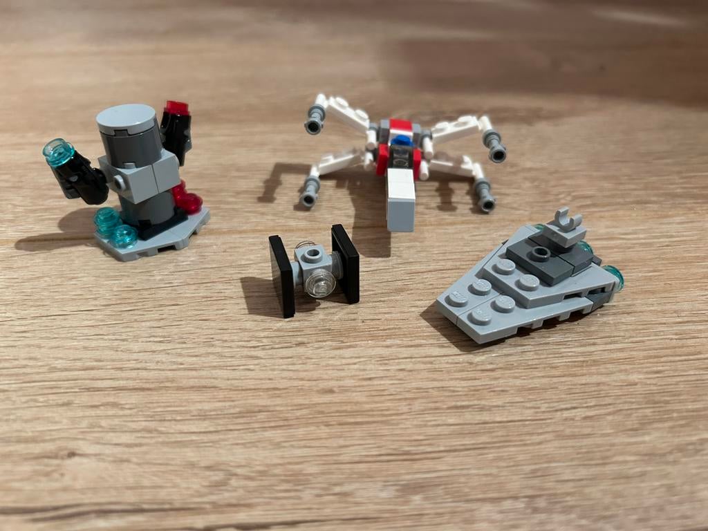 Lego Star Wars minis 911509 911510 en xwing mini, Ophalen of Verzenden, Zo goed als nieuw, Losse stenen, Lego
