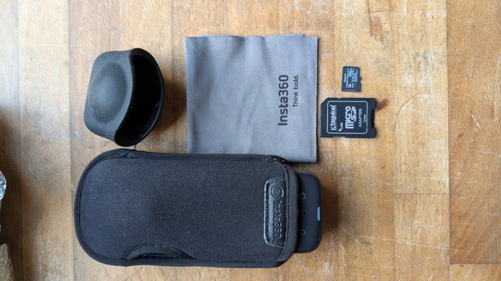 Insta360 X3 met 256 GB SD kaart en originele accu, Ophalen of Verzenden, Zo goed als nieuw, Overige merken