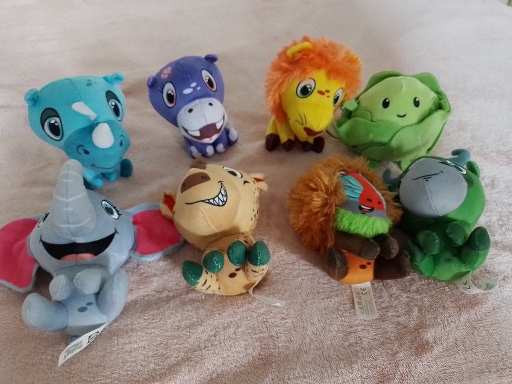 grote en kleine knuffels 33 stuks, Ophalen, Gebruikt, Overige typen