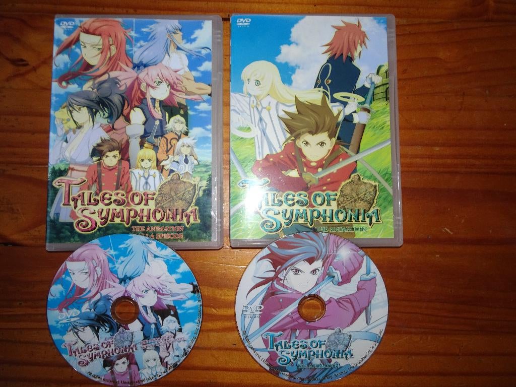 Tales of Symphonia: The Animation + Tethe Alla, Cd's en Dvd's, Dvd's | Tekenfilms en Animatie, Zo goed als nieuw, Anime (Japans)