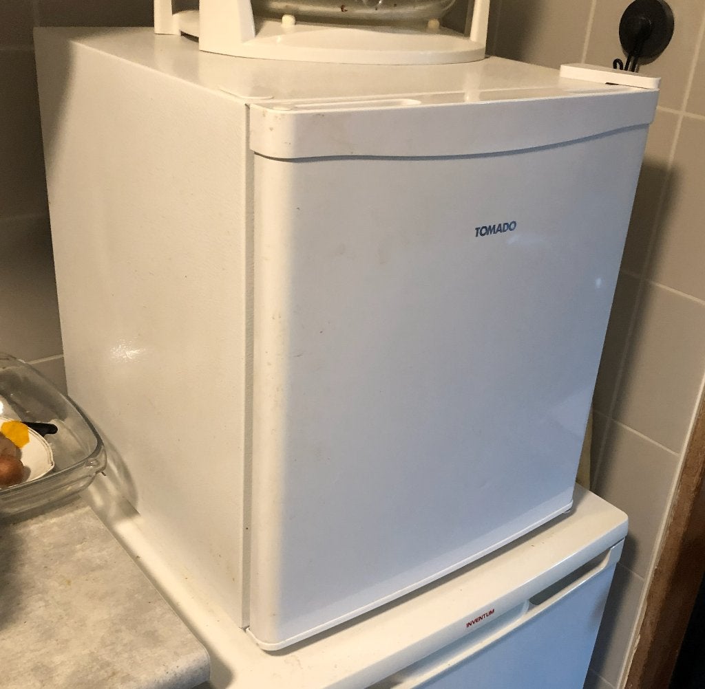 Vriezer Tomado, Ophalen, Minder dan 85 cm, Minder dan 60 cm, Zo goed als nieuw