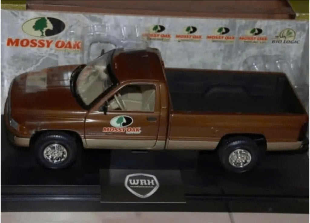 1:18 DODGE PICK UP TRUCK MOSSY OAK NIEUW!! in doos WRH, Hobby en Vrije tijd, Verzenden, Nieuw, Auto, Overige merken
