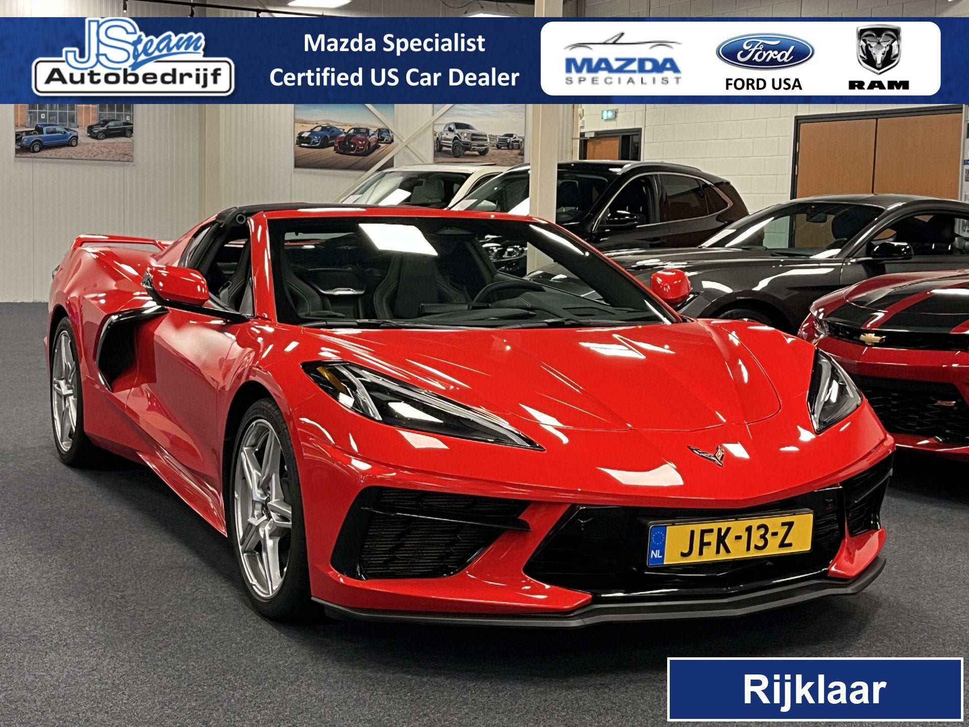 Chevrolet Corvette C8 6.2 V8 Stingray Coupe 2LT Z51 497PK, Auto's, Automaat, Achterwielaandrijving, Gebruikt, Overige carrosserieën