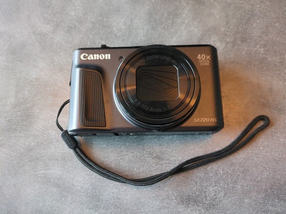 Canon PowerShot SX720 HS Compactcamera met 40x zoom, Canon, Zo goed als nieuw, Compactcamera, Geheugenkaart
