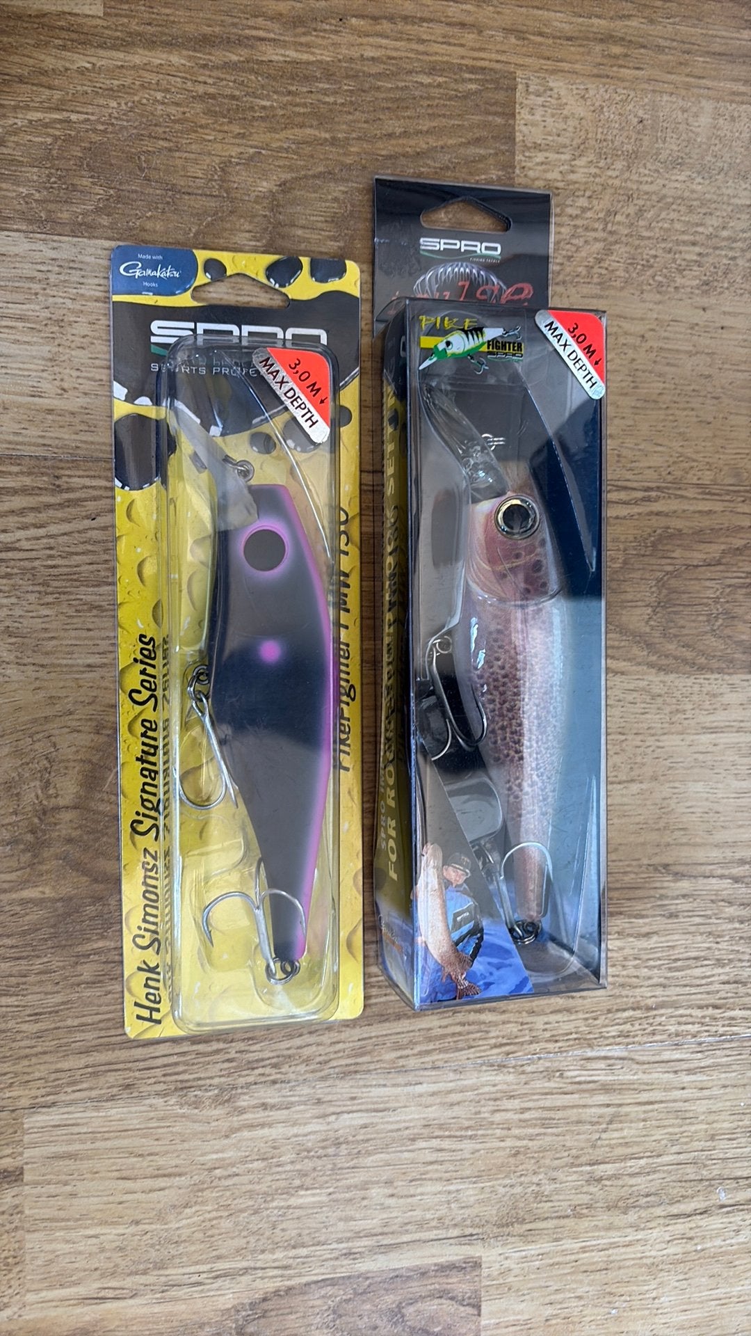 2x spro pikefighter 13cm, Ophalen of Verzenden, Nieuw, Overige typen