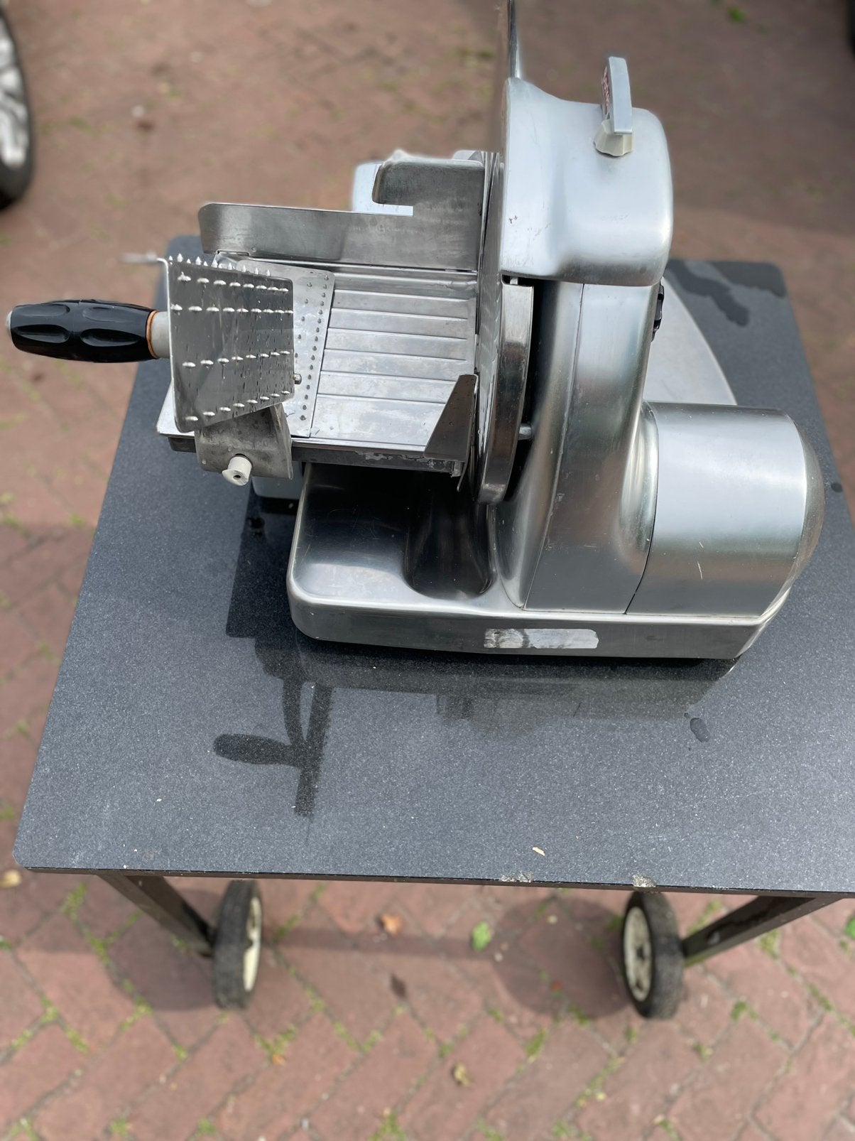 Berkel  snijmachine 834, Snijmachine, Ophalen of Verzenden, Gebruikt, Metaal