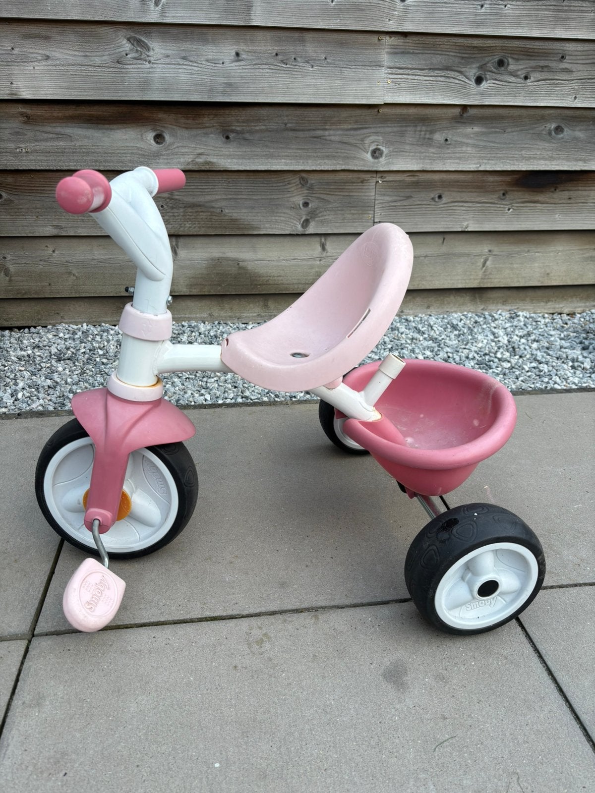Driewieler fiets, Ophalen, Gebruikt, Duwstang