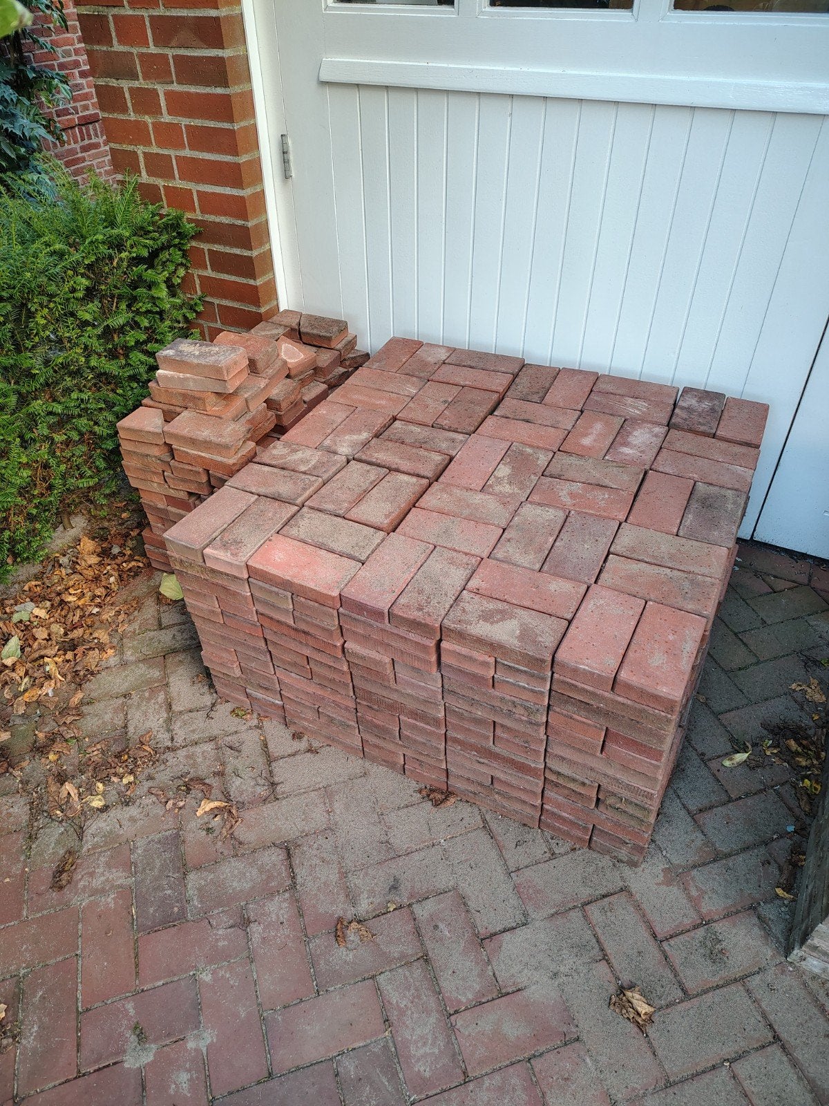 partij gebruikte gebakken klinkers, Tuin en Terras, Ophalen, Gebruikt, 10 m² of meer, Klinkers