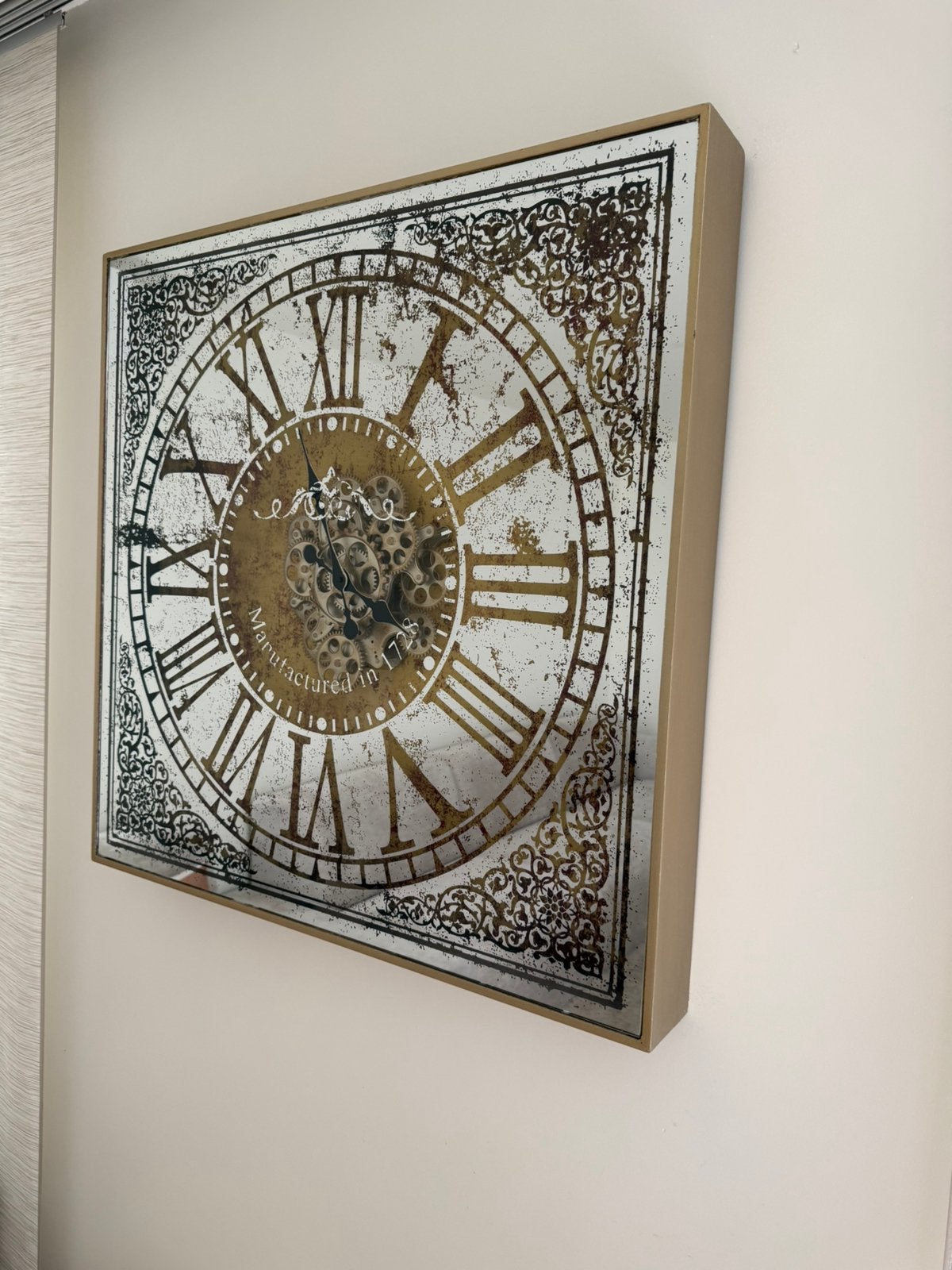 Richmond wandklok, Huis en Inrichting, Overige Huis en Inrichting, Ophalen, Zo goed als nieuw