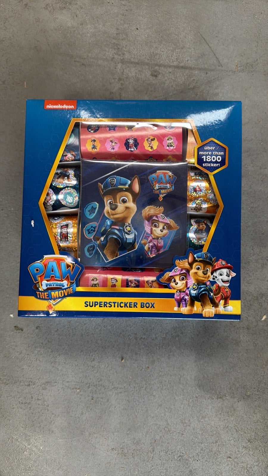Paw Patrol Supersticker Box - Meer dan 1800 stickers!, Ophalen of Verzenden, Nieuw