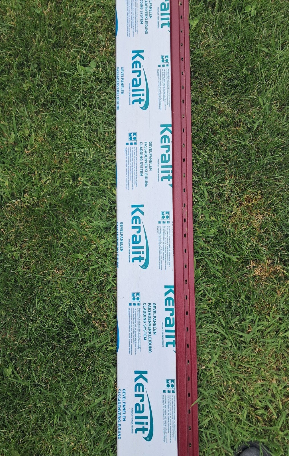 6 Keralit sponningsdeel 143 mm Wijnrood Classic Nerf ral3005, Doe-het-zelf en Verbouw, Platen en Panelen, Ophalen of Verzenden