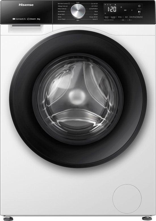Hisense wasmachine 3S Serie WF3S9043BW3/BLX, Witgoed en Apparatuur, Wasmachines, Nieuw, Voorlader, 8 tot 10 kg, Minder dan 85 cm