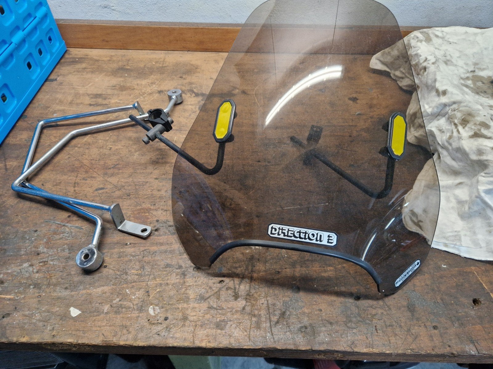 Motorfiets accessoires: virago 750, Ophalen, Gebruikt