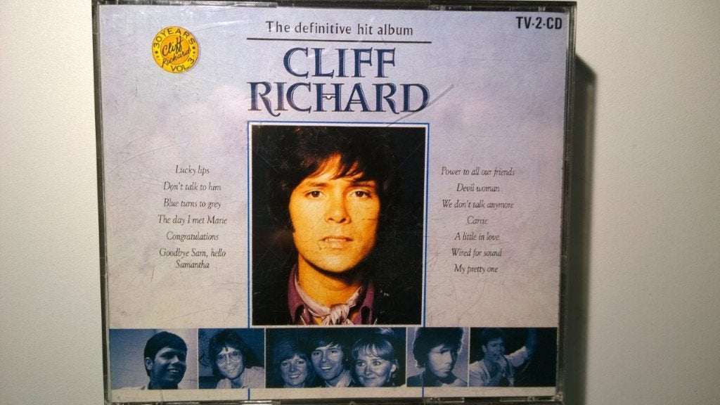 Cliff Richard - The Definitive Hit Album (Volume 3), Ophalen of Verzenden, Zo goed als nieuw, Pop, Album