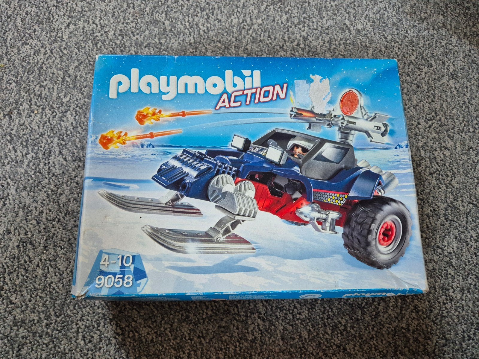 Playmobil Action Sneeuwvoertuig 9058 - Nieuw in doos, Kinderen en Baby's, Complete set, Voertuig, Nieuw, Ophalen of Verzenden