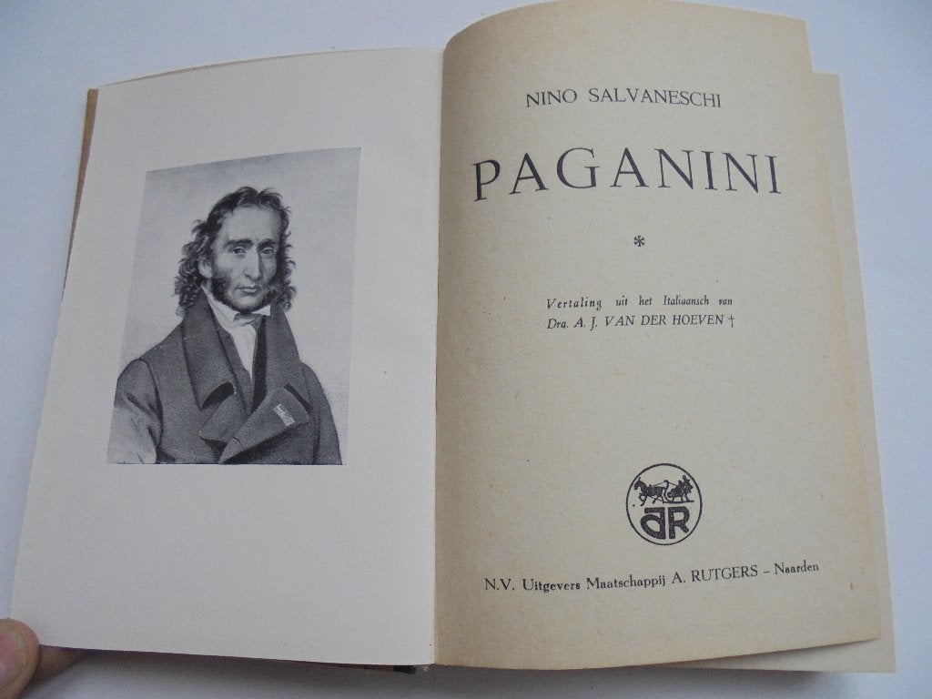 Paganini Nino Salvaneschi Nederlandstalig (LOK-25), Ophalen, Zo goed als nieuw, Artiest