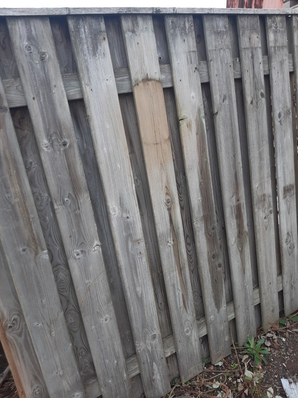 partij gebruikte, geïmpregneerde tuinschermen, 1,80 x 1,80 m, Ophalen, Minder dan 3 meter, Hout, 1 tot 2 meter