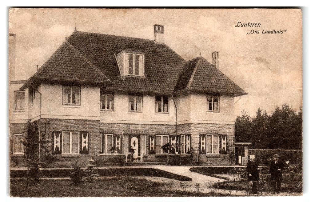 Lunteren, "Ons Landhuis", Verzenden, Voor 1920, Gelopen, Gelderland