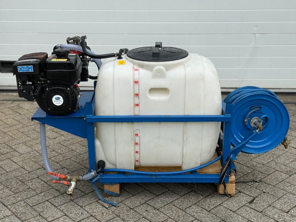 spuit platformuitvoering, Ophalen of Verzenden, Gebruikt, Benzine, Met regelbare waterdruk