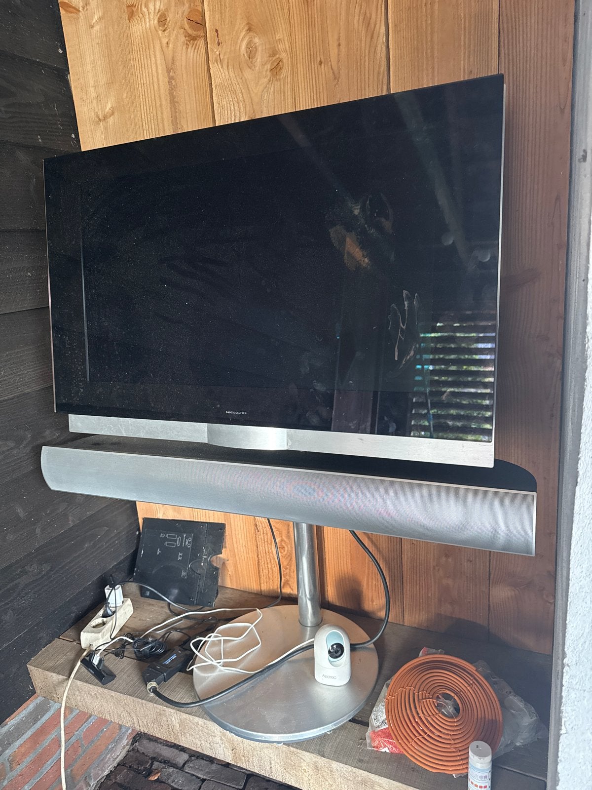 B&O TV 32 inch met draaivoet, Beolab 7.1 soundbar en AB, Ophalen, Gebruikt, 80 tot 100 cm, Overige merken