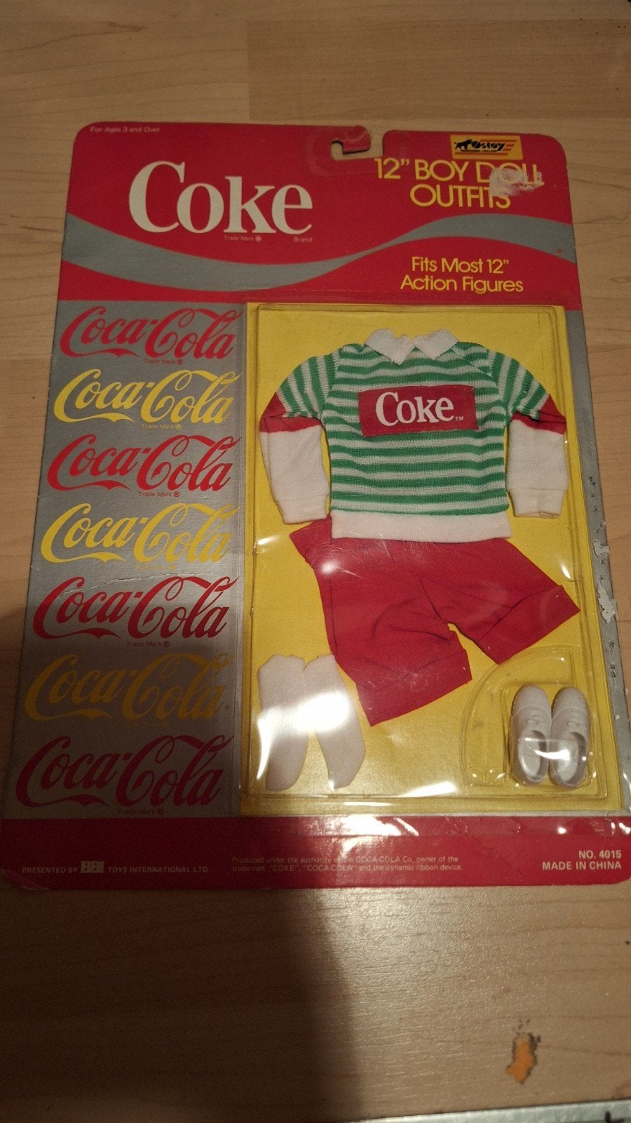 Vintage Coca-Cola 12" Jongenspop Kleding Set - Nieuw in, Ophalen