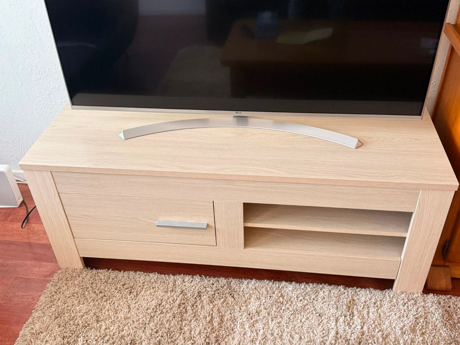 Televisiekast, Huis en Inrichting, Ophalen, 100 tot 150 cm, Zo goed als nieuw, Minder dan 100 cm
