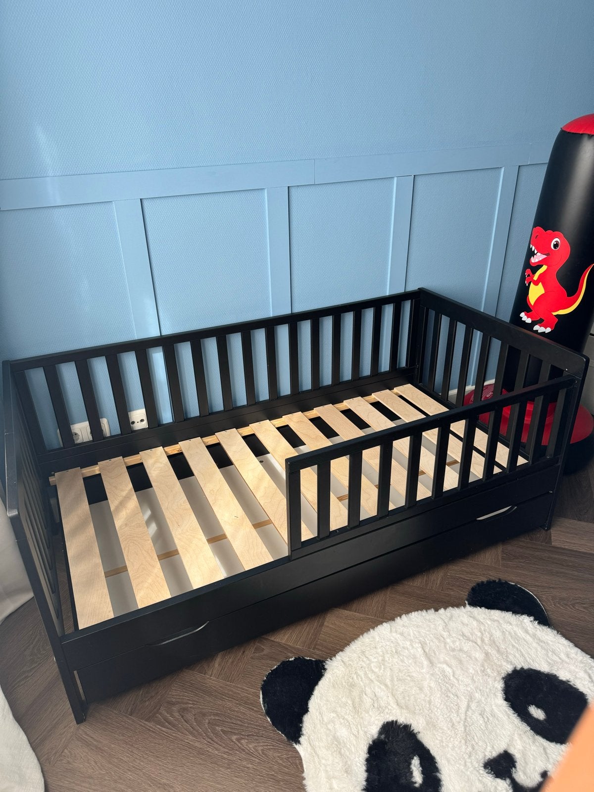 Petite Amélie Peuterbed/Meegroeibed Plume 140x70 met lade, Kinderen en Baby's, Kinderkamer | Bedden, Ophalen, Gebruikt, 70 tot 85 cm