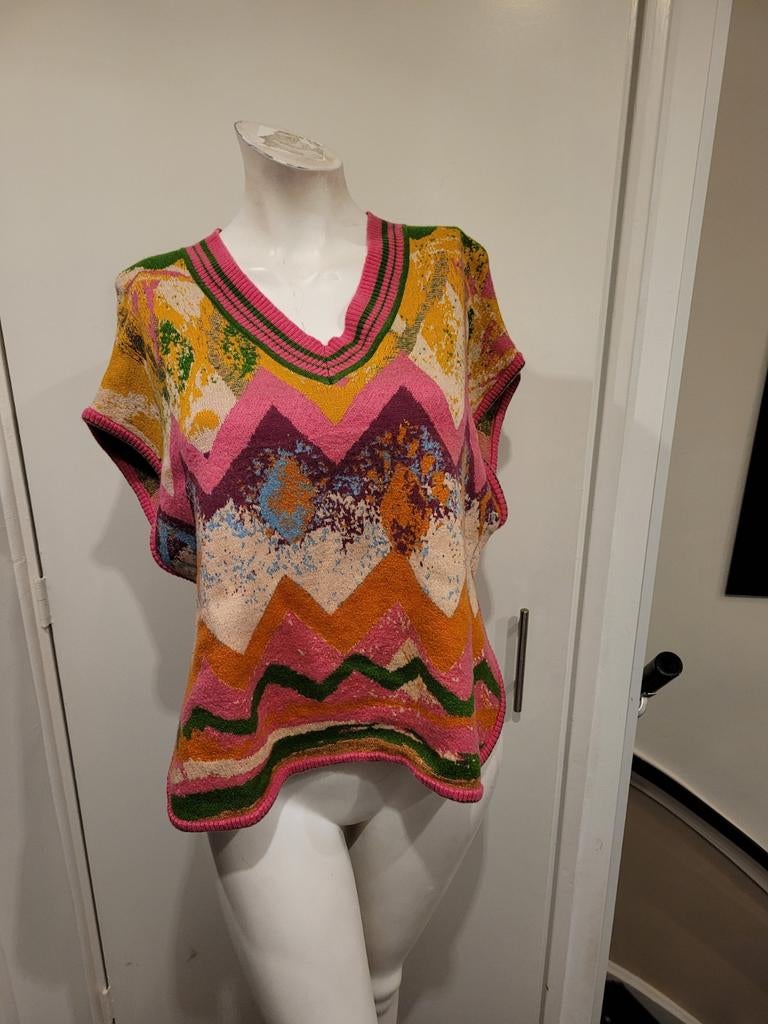 Zgan super leuke wollen Ivko top / trui maat XL, Ivko, Maat 46/48 (XL) of groter, Ophalen of Verzenden, Zo goed als nieuw