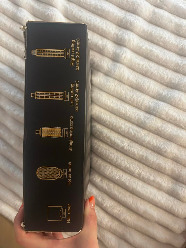 5-in-1 Haarstyling Set: Föhn, Krultang, Borstel, Verzenden, Zo goed als nieuw, Föhn of Haardroger