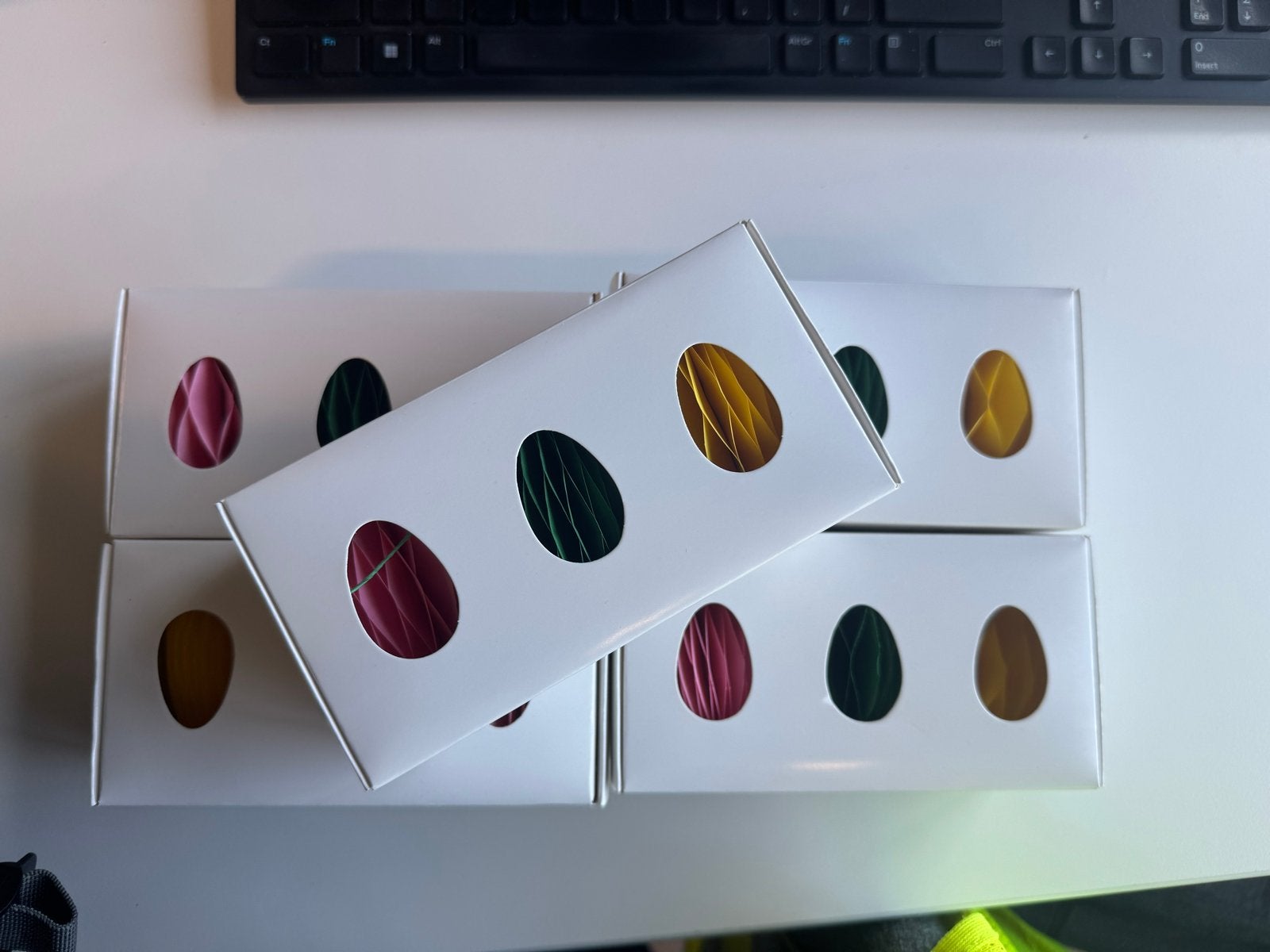 IKEA tjarlek Paasdecoratie Papier – 5 Doosjes (30 stuks), Diversen, Pasen, Ophalen of Verzenden, Nieuw