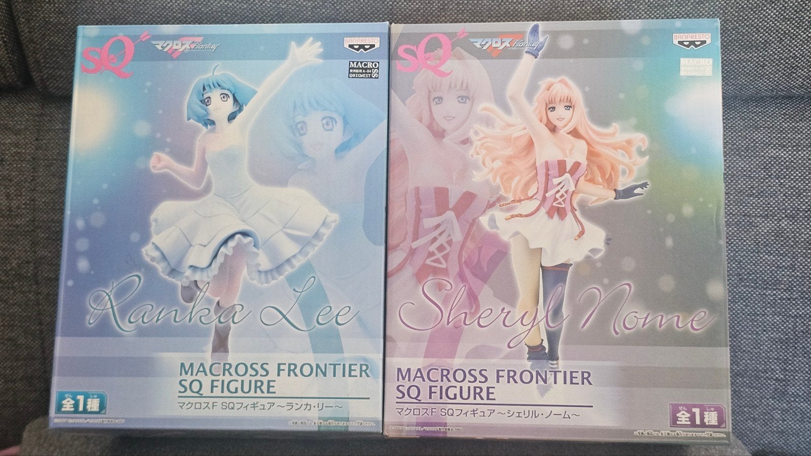 Macross Frontier SQ Figuren Bundel - Sheryl Nome & Ranka Lee, Ophalen of Verzenden, Gebruikt